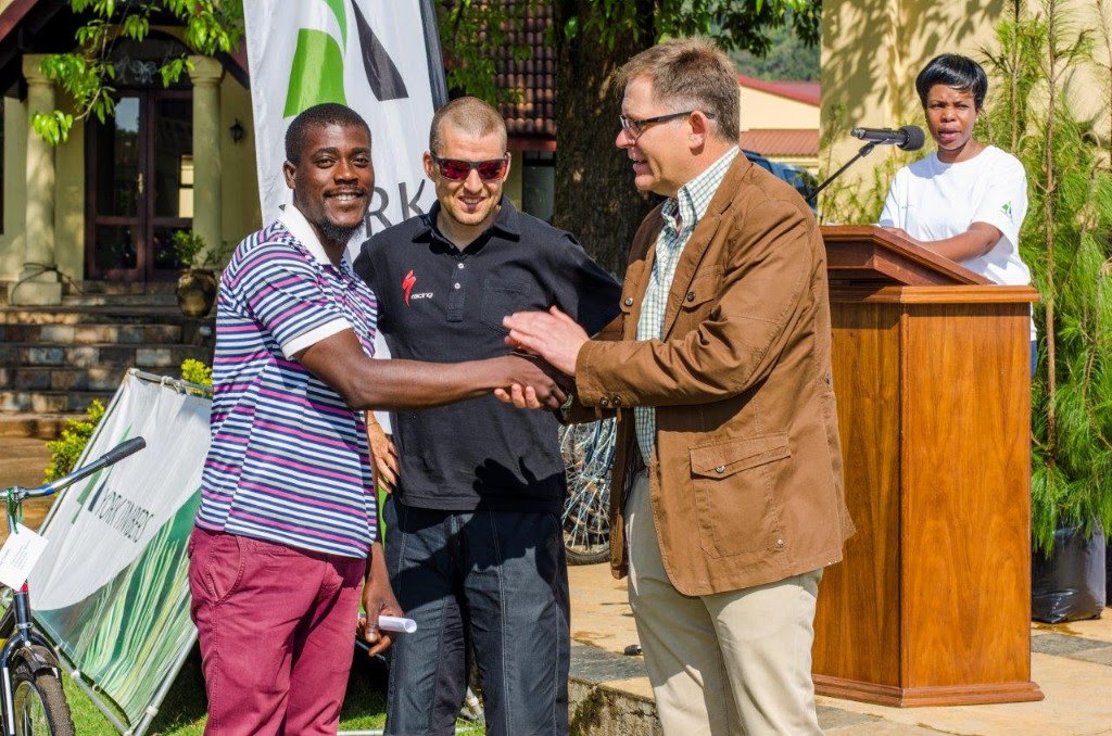 York Timbers celebrates centenary with Qhubeka bicycles Bike Hub