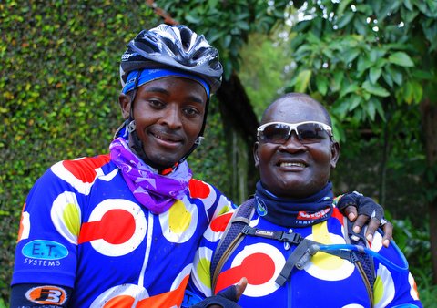 Blinded by bomb but Douglas Sidialo aims to finish Cape Epic
