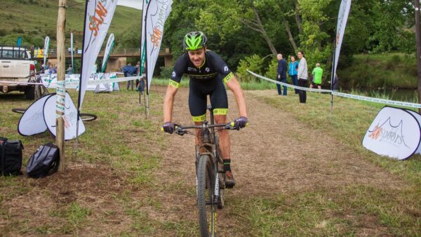 Hill freewheels to Euro Steel Drak Descent MTB win