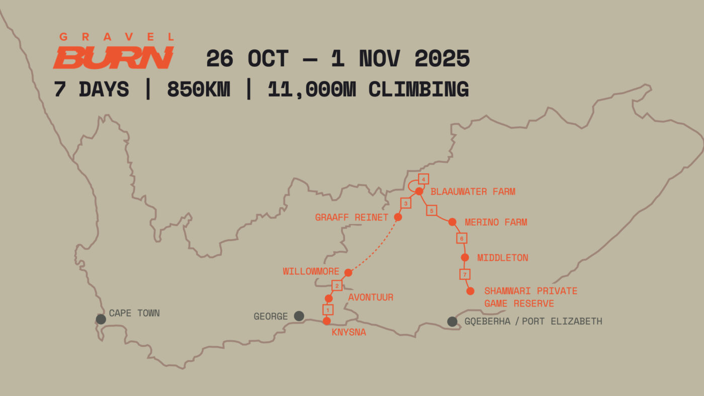 Gravel Burn 2025 Route Overview