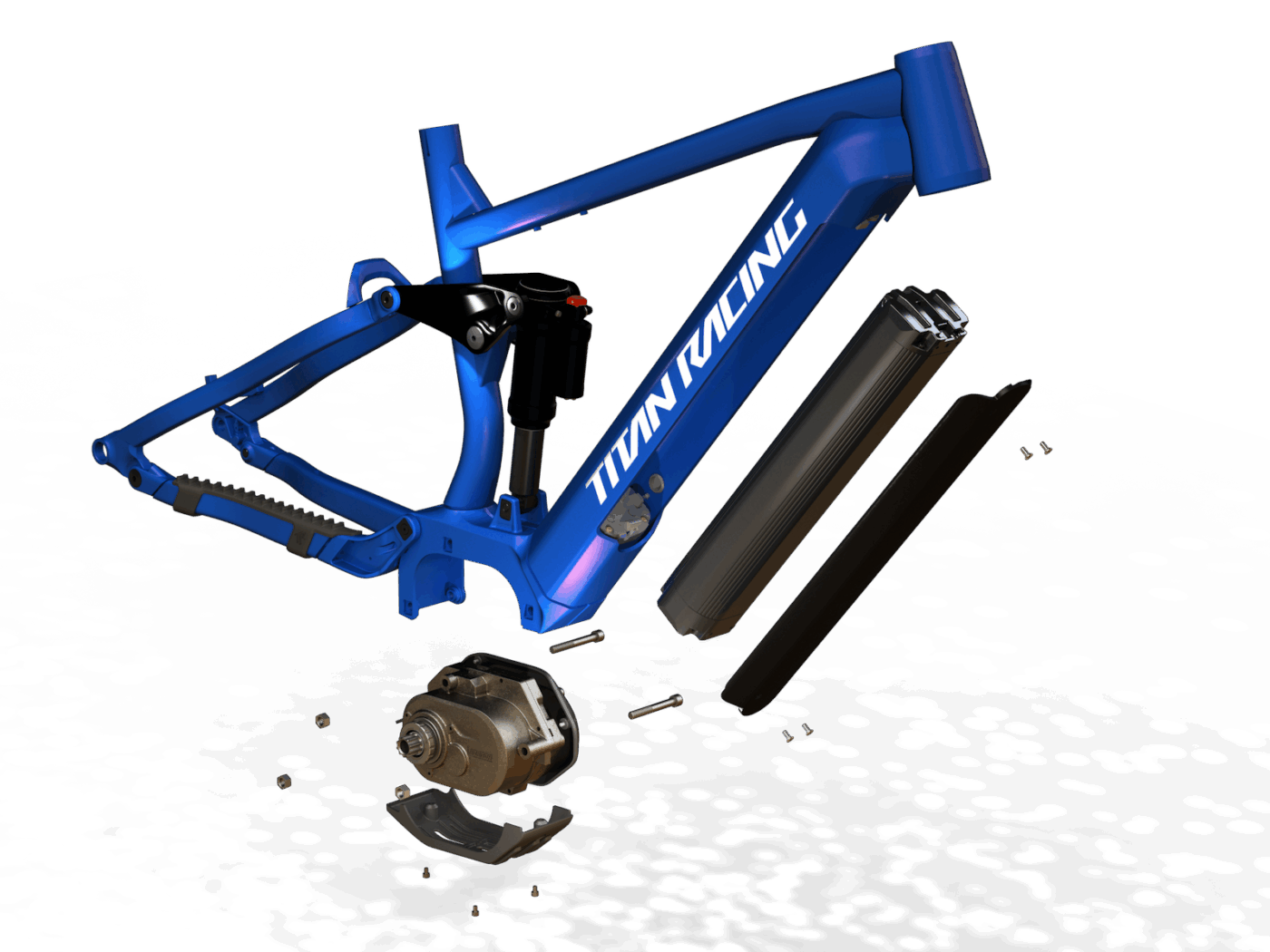 A Titan Racing Volt Exploded View